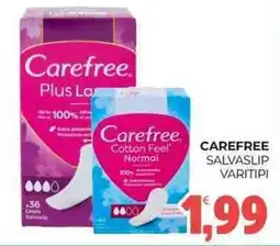 Eté Carefree salvaslip varitipi offerta