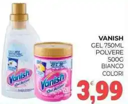 Eté Vanish gel polvere bianco colori offerta