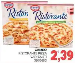 Eté Cameo ristorante pizza vari gusti offerta