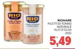 Eté Riomare filetti di tonno naturale olio di oliva offerta
