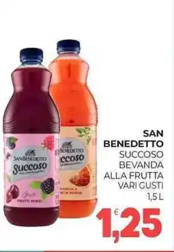Eté San benedetto succoso bevanda alla frutta vari gusti offerta