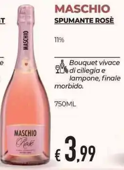 Eté Maschio spumante rose offerta