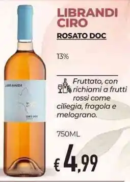 Eté Librandi ciro rosato DOC offerta
