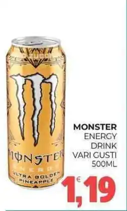 Eté Monster energy drink vari gusti offerta