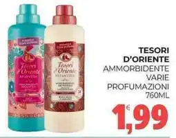 Eté Tesori d'oriente ammorbidente varie profumazioni offerta
