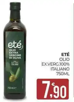Eté Eté olio ex.verg.100% italiano offerta