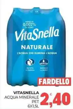Eté Vitasnella acqua minerale pet offerta