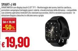 Famila SMART-J H9 Smartwatch offerta