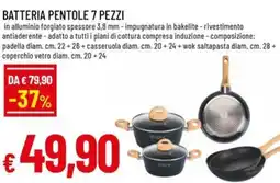 Famila Batteria pentole 7 pezzi offerta