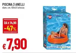 Famila Piscina 3 anelli offerta