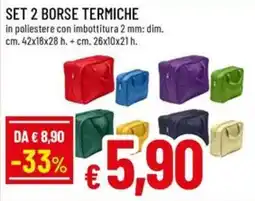 Famila Set 2 borse termiche offerta