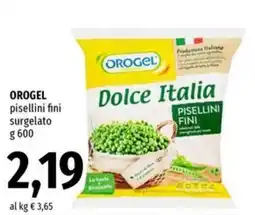 Famila OROGEL pisellini fini surgelato offerta