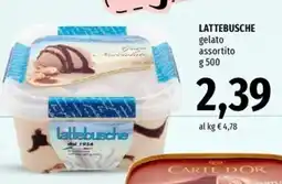 Famila LATTEBUSCHE gelato assortito offerta