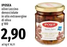Famila IPOSEA olive Leccino denocciolate in olio extravergine di oliva offerta