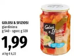 Famila GOLOSI & SFIZIOSI giardiniera offerta