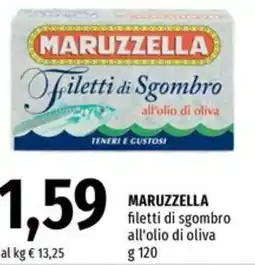 Famila MARUZZELLA filetti di sgombro all'olio di oliva offerta