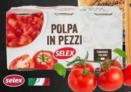 Famila SELEX polpa in pezzi di pomodoro offerta