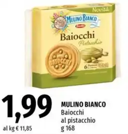 Famila MULINO BIANCO Baiocchi al pistacchio offerta