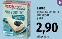 Famila CAMEO preparato per torta allo yogurt offerta