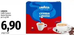 Famila LAVAZZA Caffè Crema e Gusto Classico offerta