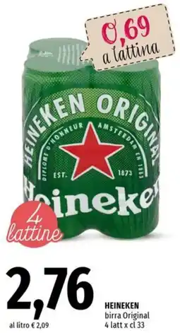 Famila HEINEKEN birra Original offerta