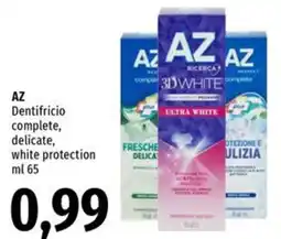 Famila AZ Dentifricio complete, delicate, white protection offerta
