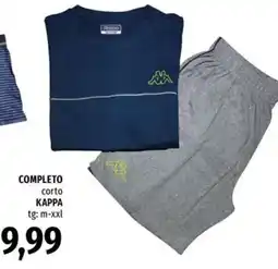 Famila Completo corto KAPPA offerta