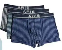 Famila Tripack boxer in cotone bielastico ARIS offerta