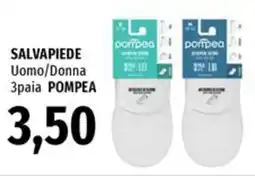 Famila SALVAPIEDE Uomo/Donna 3paia POMPEA offerta