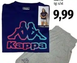 Famila COMPLETO CASA in cotone smanicato/mezza manica KAPPA offerta