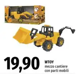 Famila WTOY mezzo cantiere con parti mobili offerta
