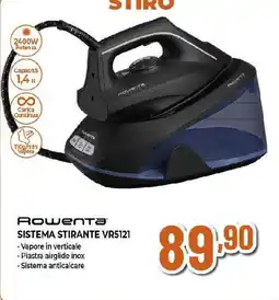 Ipercoop Rowenta sistema stirante VR5121 offerta
