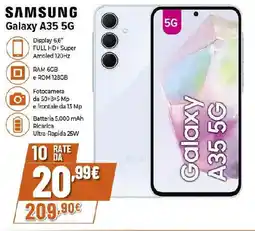 Ipercoop SAMSUNG Galaxy A35 5G offerta