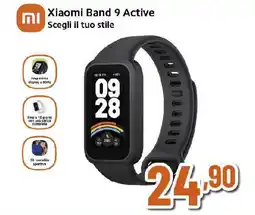 Ipercoop Xiaomi Band 9 Active Scegli il tuo stile offerta