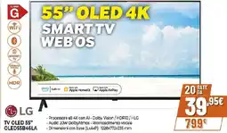Ipercoop LG TV OLED 55" OLED55B46LA offerta