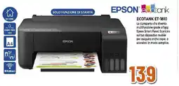 Ipercoop Epson ecotank ET-1810 offerta