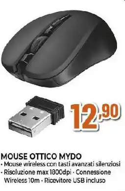 Ipercoop Mouse ottico mydo offerta