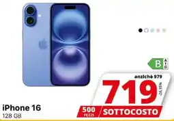 Comet iPhone 16 128 GB offerta