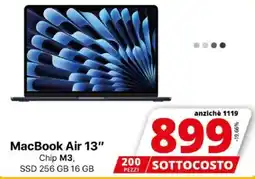 Comet MacBook Air 13 offerta