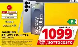 Comet Samsung galaxy S25 ultra smartphone offerta