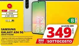 Comet Samsung galaxy A56 5G smartphone offerta