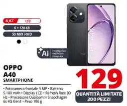 Comet OPPO A40 Smartphone offerta