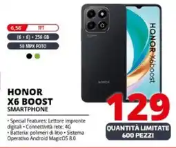 Comet Honor x6 boost smartphone offerta
