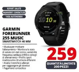 Comet Garmin forerunner 255 music smartwatch 46 mm offerta