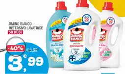 Splendidi e Splendenti Omino bianco detersivo lavatrice offerta