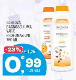 Splendidi e Splendenti Glenova bagnoschiuma varie profumazioni offerta