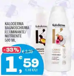 Splendidi e Splendenti Kaloderma bagnoschiuma illuminante/ nutriente offerta