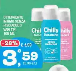 Splendidi e Splendenti Detergente intimo senza risciacquo vari tipi offerta