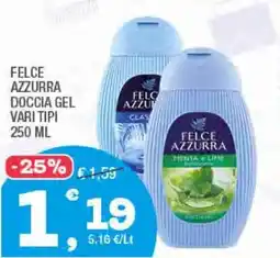Splendidi e Splendenti Felce azzurra felc doccia gel vari tipi offerta