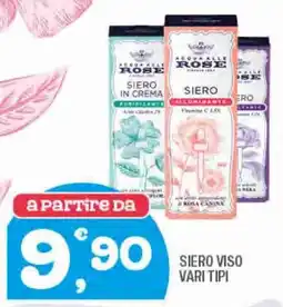 Splendidi e Splendenti Siero viso vari tipi offerta